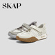 SKAP Mary Jane Shoes Women's Soft Sole British Style Breathable Casual Shoes Off-White 38