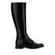 PRADA FW25 light luxury women's black leather boots Black 20 | 38.5
