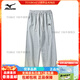 Mizuno (MIZUNO) outdoor casual sweatpants men's autumn and winter drawstring leg loose velvet straight pants light gray MJN1597 (drawstring) velvet XL 140-155Jin Jin equals 0.5 kg