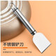 304 stainless steel multi-purpose cleaning scraper kitchen refrigerator tile spatula floor seam glass glue removal spatula 1 stainless steel spatula