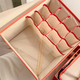 Yusen Yi Lid Storage Box with Underwear Large Capacity Organizing Box for Household Multifunctional Foldable Artifact Socks Underwear (Red Polka Dots) Underwear Storage Box (Red Polka Dots) Underwear Storage Box