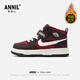 ANNIL children's sports shoes 2025 new winter girls' cotton shoes, lightweight and warm, medium and large children's sneakers, brown 33