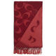 COACH tassel letter print wool scarf women's default F (one size fits all)