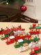 Christmas gifts children's toys Christmas Eve Christmas small gifts train decoration kindergarten creative jewelry ornaments new elderly calendar + handbag + wrapping paper