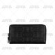 COACH Men's Long Wallet Wallet Presbyopic C Pattern Wallet Card Holder Boyfriend Gift C Pattern Black CE551 QBBK
