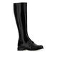 PRADA FW25 light luxury women's black leather boots Black 20 | 38.5