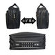OTHER crossbody bag, Oxford cloth computer bag, business briefcase, handbag, large capacity shoulder bag, men's wear-resistant tool bag, black large size 17 inches, expandable to 43*32*16-20