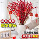 Xingxiang silver willow fresh branches New Year's Eve flowers red silver willow 60cm high 30 pieces + random cards not including pots straight from the source
