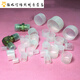 Junmo plastic thread protector, plug, dust plug, rubber sleeve, buckle cap, pipe cap, plastic cap, screw cap M5.0 (unit price of 100)