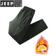 JEEP SPIRIT thickened down pants men's outer wear 2025 winter large size outdoor cold-resistant warm pants new national standard 90 white duck down trousers black straight XL recommended weight 125-145Jin Jin equals 0.5 kg