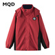 MQD detachable jacket burgundy 175
