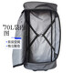 Large capacity suitcase trolley case travel outdoor camping mountaineering case roller type overseas travel boarding case 70L 24 inch black gray 70 liters/2 wheels/3 compartments
