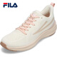 FILA Japan Direct Mail FILA Shoes Eterno4 Women's Fashionable and Versatile Casual Sports Shoes FC-2218WBGPK Pink White 23.5 cm