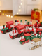 Christmas gifts children's toys Christmas Eve Christmas small gifts train decoration kindergarten creative jewelry ornaments new elderly calendar + handbag + wrapping paper