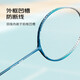 京东京造 碳素超轻耐打羽毛球拍对拍F100 碳素训练拍附手胶