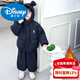 Disney Down Jacket Boys' Down Jacket Autumn and Winter 2025 New Style Children's Clothing Baby Winter Thickened Versatile Cotton Cotton Jacket Black 130 cm