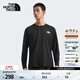 The North Face (The North Face) long-sleeved T-shirt men's 24/7 quick-drying sports outdoor moisture-wicking and breathable 25 autumn and winter new products | 8DG5 JK3/Cosmic Black L/175