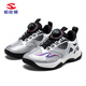 HOBIBEAR children's shoes spring new light outdoor running shoes boys' shoes medium and large children's sports shoes 614151 silver black 35