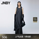 JNBY/江南布衣秋冬连衣裙女圆领无袖简约休闲通勤风气质优雅5N7G12590 046/铸铁灰 XL
