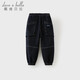 DAVE&BELLA boys' jeans, spring clothing, children's style trousers, medium and large children's casual trousers