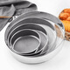 Fat Donglai's same style stainless steel flour sieve filter sieve ultra-fine stainless steel basket gong sieve household food grade purchasing stainless steel flour sieve-17.5cm style-1 piece