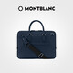 Montblanc (MONTBLANC) Christmas Gift Ingenuity Series Briefcase Ink Blue Official Flagship Authentic Ink Blue Default