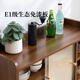 Dad Yao Coffee Cabinet Japanese Sideboard Desktop Storage Cabinet Dining Table Storage Rack Kitchen Cup Coffee Countertop Walnut Desktop Sideboard 59 Long Double Door