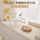 Lange Bay Window Mat Window Sill Mat 2025 New Four Seasons Teddy Velvet Cushion Balcony Mat Customized Bedroom Removable and Washable Flat Type Caiqin-Beige Thickness Customized 3.5/4.2/5.5/6.2/9.2/11.2/13.2cm