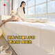 Hongyuan Fashion Removable and Washable Teddy Velvet Bay Window Cushion 2025 New Window Sill Mat Universal for All Seasons Light Luxury High-Level Balcony Cushion Teddy Velvet-Ivory White Drooping Model Removable and Washable Supports Customization Contact Customers for Recommended Sizes