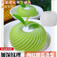 Yusenyi apple threaded pudding silicone mold reticulated yam mousse shape cake dessert shop skirt custard grinding tool threaded apple mold 10 pieces