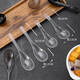 Yong Huan disposable spoon individually packaged plastic thickened food grade commercial household large spoon delivery dessert spoon 12cm small simple transparent transparent 100 pieces