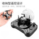 欧洛伊迷你无人机遥控飞机儿童玩具航拍器四轴飞行器耐摔4K送礼生日礼物 亮光黑-标配 智能定高 畅玩三电