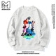 MEDMPENGUIN Boys and Girls Sweatshirt Zootopia 2025 Autumn and Winter New Children's Sweatshirt Round Neck MD361-Blue Sweatshirt The size is too large, not recommended for larger sizes 165 (S)