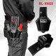 Boler Tool Bag Multifunctional Waist Bag Canvas Thickened Wear-Resistant Electrician Repair Storage Waist Bag Screwdriver Pliers Cover BL-X601 Waist Bag Without Belt