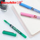 snowhite PVN-159 straight liquid roller ball pen quick-drying color gel pen signature pen water pen handbook multi-color pen purple 0.38mm 12 pieces/box