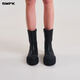 SMFKKICK BOOTS/LEATHER strike leather mid-calf boots/leather inside and outside S0009B3/BW1/W3 WILD BLACK/wild black 36