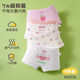 Modal children's underwear for girls, pure cotton, antibacterial, comfortable, breathable and skin-friendly boxer briefs for little girls, boxer shorts without clips pp A cute rabbit 4 pack 100 S size recommended 15-25Jin Jin is equal to 0.5kg