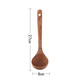 Kaooseen chicken wing wooden spoon large soup drinking soup deepening wooden spoon unpainted wooden household kitchen porridge spoon porridge spoon 27cm chicken wing wooden spoon 1 pack