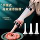 Jidaocook sausage enema machine household manual push sausage machine sausage machine meat sausage casing sausage filling tool hand push sausage machine with 3 enema tubes