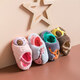 Aoyanlai new product children's cotton slippers baby winter boys home indoor non-slip bag with 1 to 2 years old new girl giraffe beige cotton slippers 13 140 inner length 13cm _ slippers with back straps