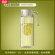 LINGCHEN cold kettle cold water cup household large-capacity high-temperature-resistant food-grade glass cold kettle drink juice jug 1.1L