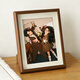 Jinlongxing A4 photo frame table walnut color wooden photo frame wall photo photo frame photo frame wedding baby picture frame