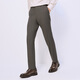 Angel Bird Suit Pants Men's Pants 2026 Shopping Mall Same Style Men's Business Formal Wear Gentleman Wedding Suit Pants Long Pants Suit Pants Gray Brown Strong Adhesive Solid Color 185B -185/90 / The trouser legs are not sealed and can be cut