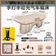 Gongma Car Rear Sleeping Mat Car Air Mattress Rear Seat Sleeping Mat Folding Mat Small Bed Car Lathe Artifact Hand Pump Model Requires Manual Inflating and Deflation Super High Car Rear Car Inflatable Bed Suitable for 95% of Cars on the Market