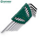 SATA 7-piece extended ball head hexagonal wrench, hexagonal screwdriver, hexagonal wrench set 09113