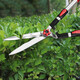 Gardening scissors, household lawn pruning, flower pruning scissors, branch pruning, hedge pruning, thick branches, garden fence scissors, large scissors, standard large blade straight blade model with free gloves