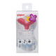 Pigeon flower teether for 3 months old, Japanese oral training device rattles the baby to soothe the little flower teether, the baby grinds teeth, coaxes the baby to bite and enjoys it, flower pattern