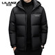 LILANZ National Standard 90 Мужской пуховик на белом утином пуху Мужская зимняя куртка Новый утепленный теплый пуховик с капюшоном Зеленый M 170100-120Jin Jin равен 0,5 кг