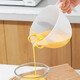 Rice harvesting kitchen rice cleaning artifact household baking soy milk egg liquid colander filter cup drain bowl rack washing rice sieve rice cleaning basin 1 pack 900ml