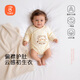 Babyprints baby jumpsuit, baby fart cover, pure cotton long-sleeved children's clothing, soft type A jumpsuit, bear 80